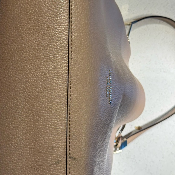 kate spade Taupe Leather Shoulder Bag - Picture 6 of 7